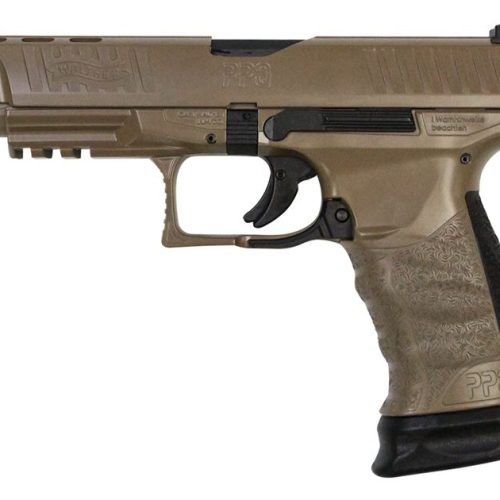 A114 Walther PPQ M1 Classic 9mm Pistol with Coyote Tan Slide and Frame