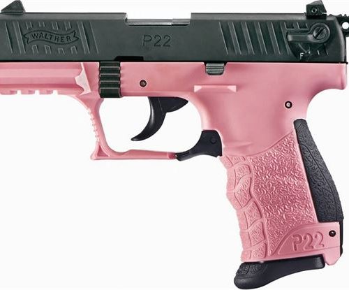 Walther P22 22LR with Pink Frame