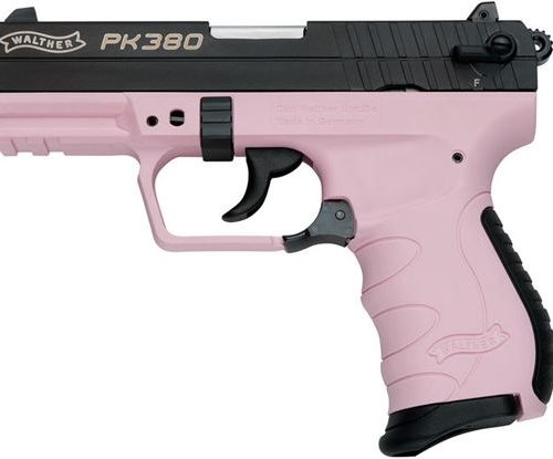 WALTHER PK380 380ACP WITH PINK FRAME