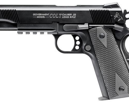 A54 Walther Colt Government 1911 A1 22 LR Rail Gun